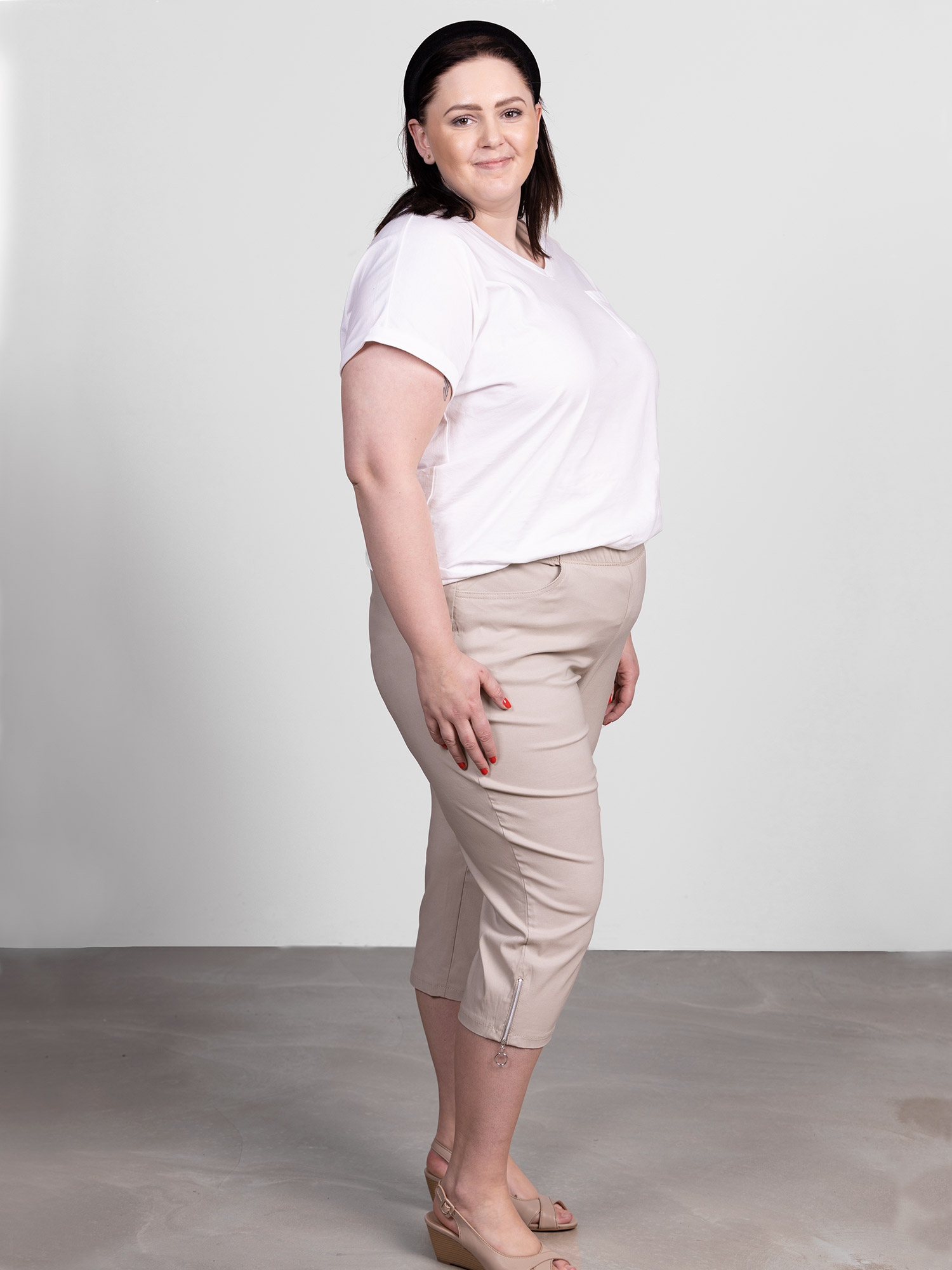 JAZZY  - Plus Size Broek fra Zhenzi
