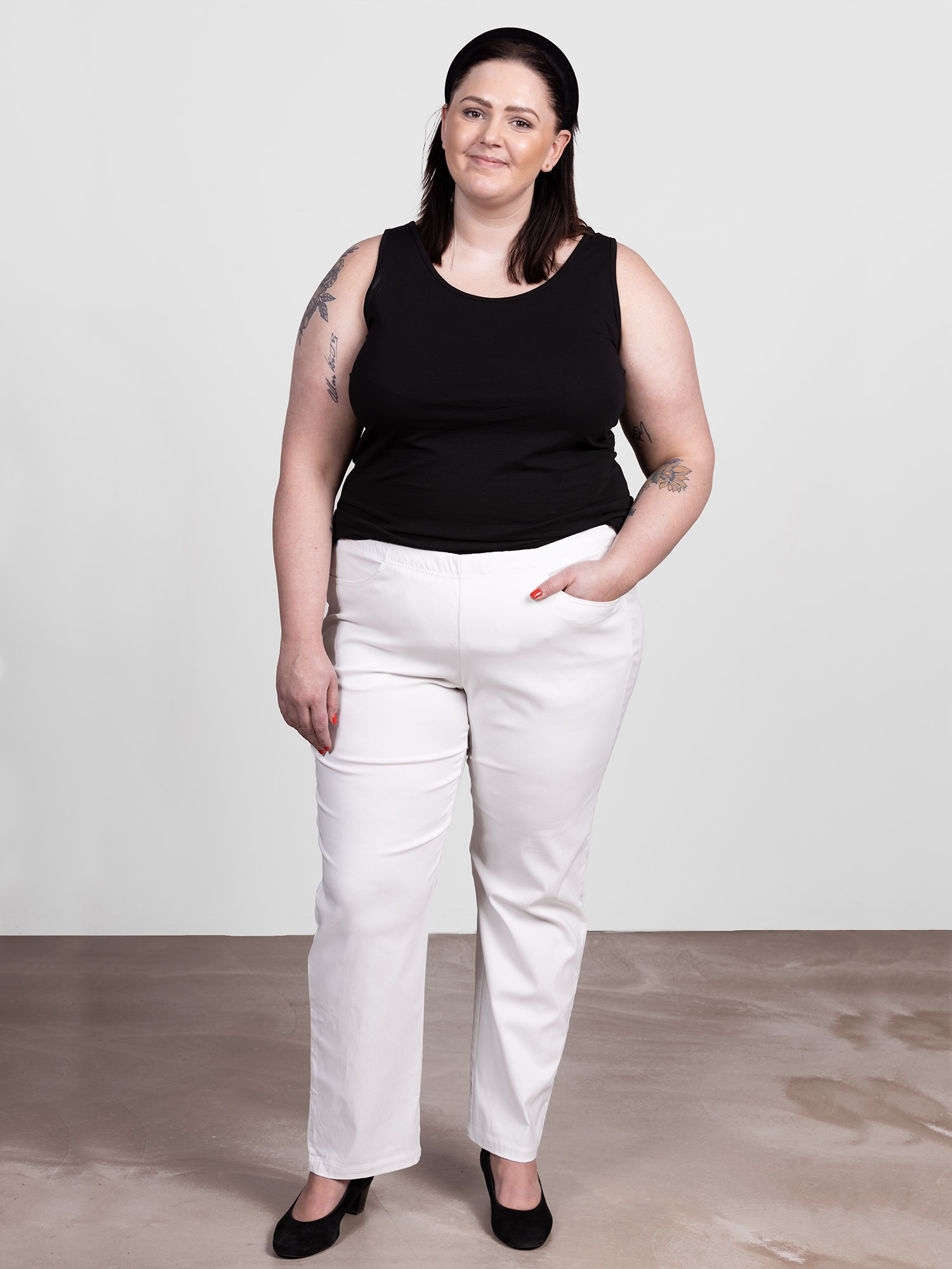 JAZZY - Plus Size Broek fra Zhenzi