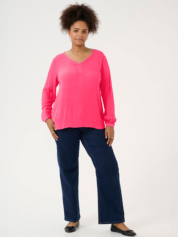 KCAMI - Plus Size Blouse fra Kaffe Curve