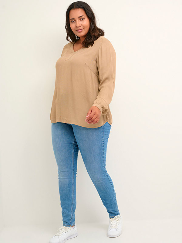 KCAMI - Plus Size Blouse fra Kaffe Curve