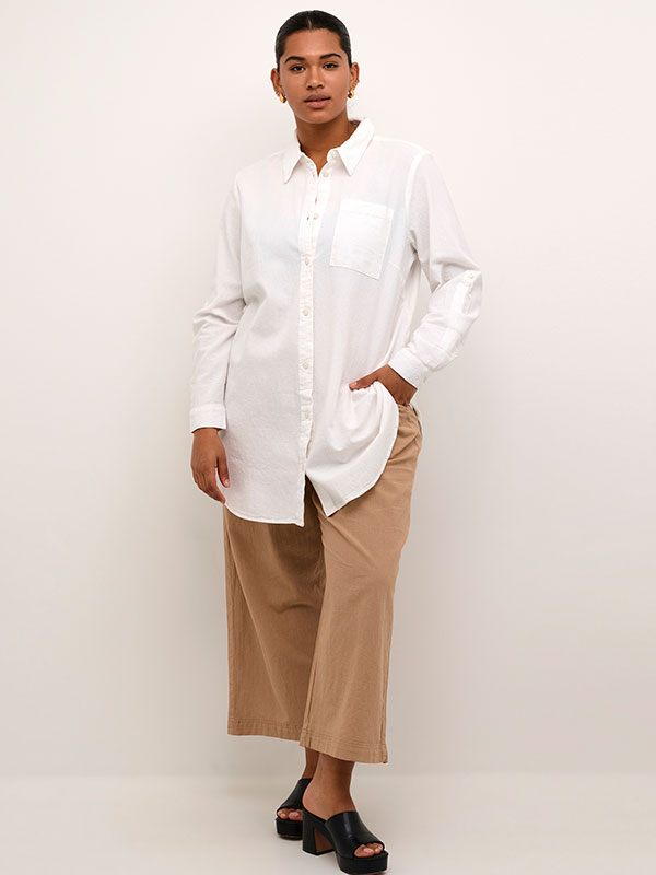 NANA - Plus Size Overhemd fra Kaffe Curve