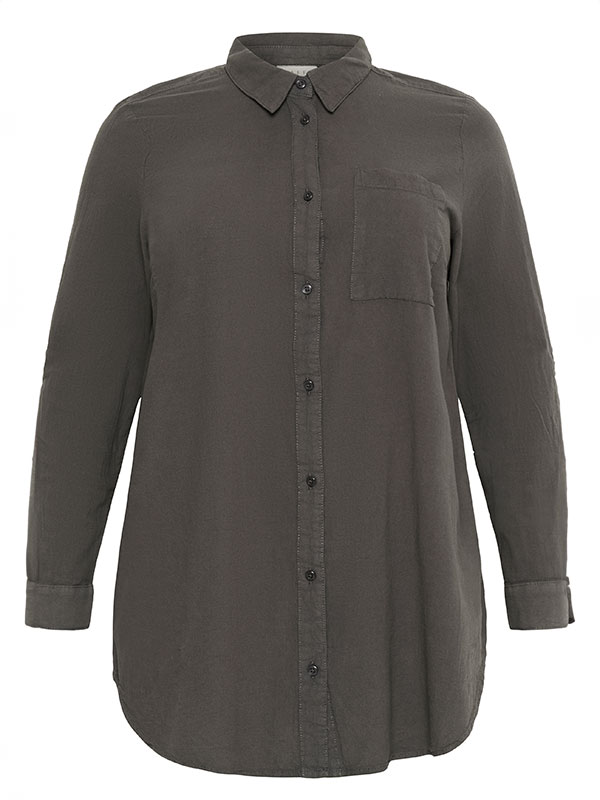 KCNANA - Plus Size Overhemd fra Kaffe Curve