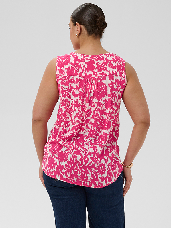 KCVILANA - Plus Size Top fra Kaffe Curve