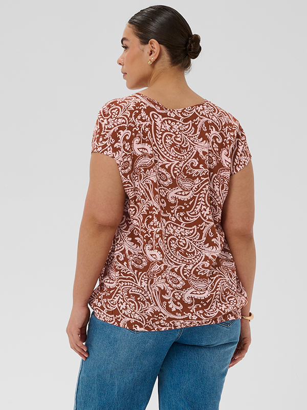 KCVILANA - Plus Size Blouse fra Kaffe Curve