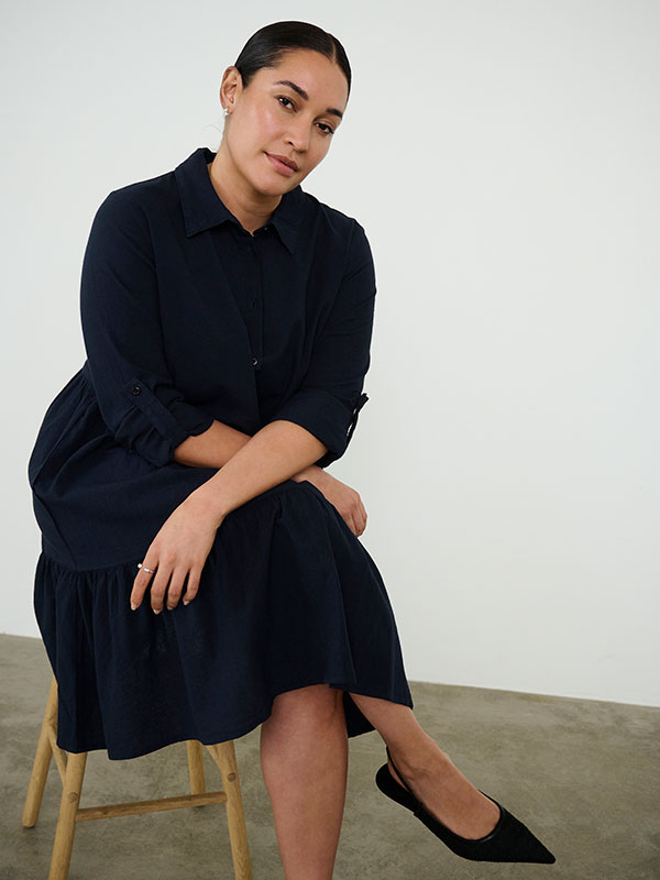 NANA  - Plus Size Jurk fra Kaffe Curve