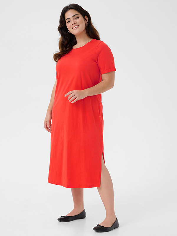 KCCALINE - Plus Size Jurk fra Kaffe Curve