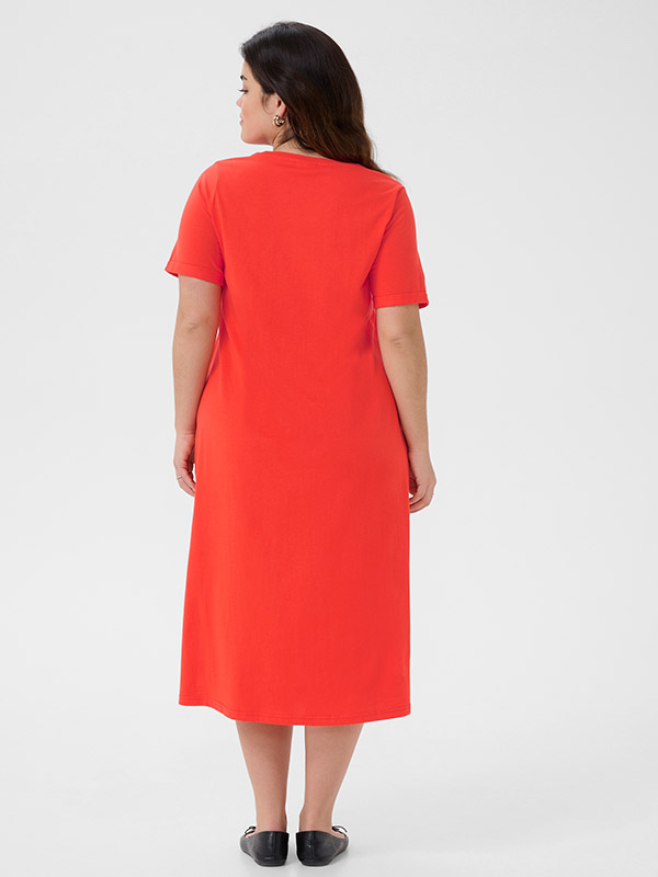 KCCALINE - Plus Size Jurk fra Kaffe Curve