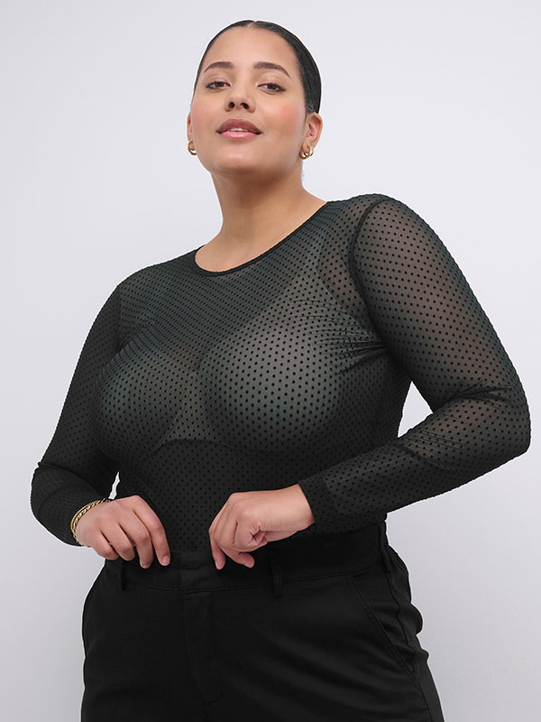 KCFLOCKU - Plus Size Blouse fra Kaffe Curve