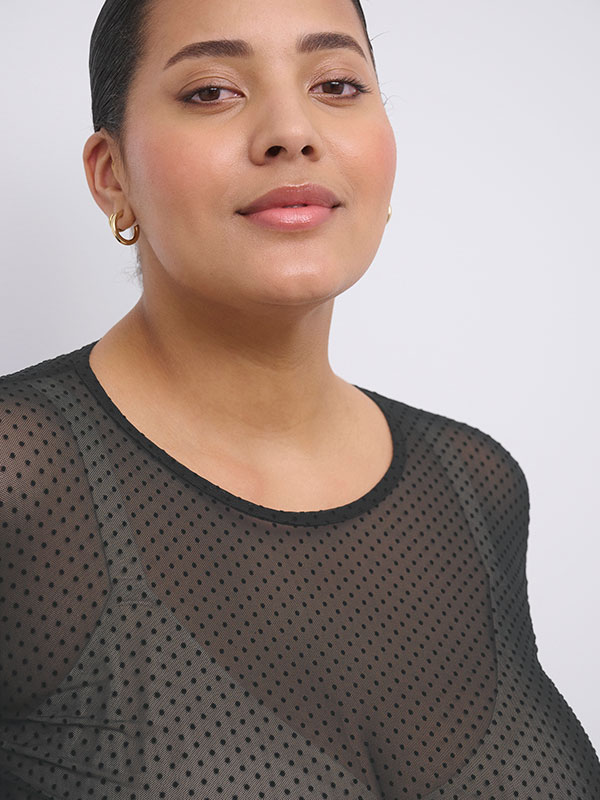 KCFLOCKU - Plus Size Blouse fra Kaffe Curve