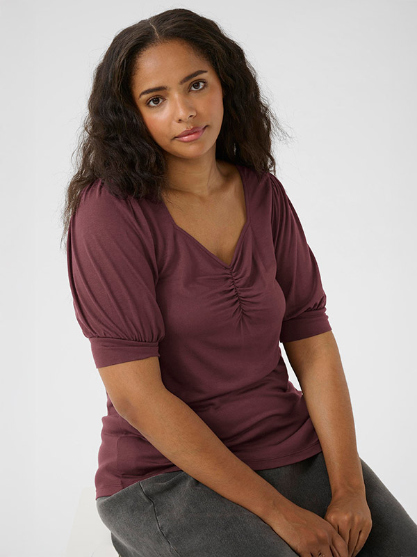 KCSISSY - Plus Size Blouse fra Kaffe Curve