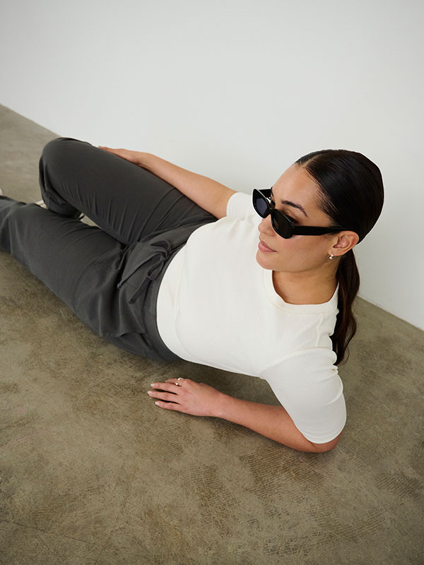 KCNANA - Plus Size Broek fra Kaffe Curve