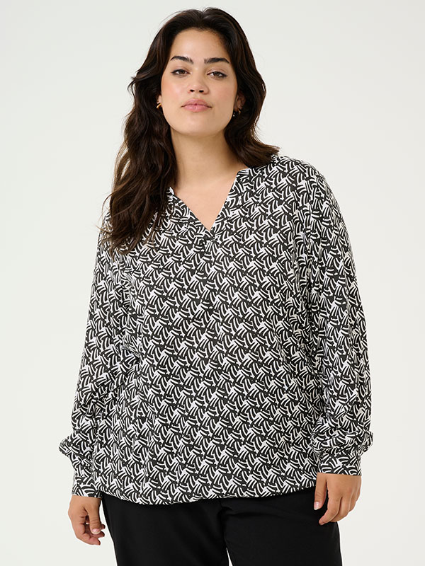 KCDIANA - Plus Size Blouse fra Kaffe Curve
