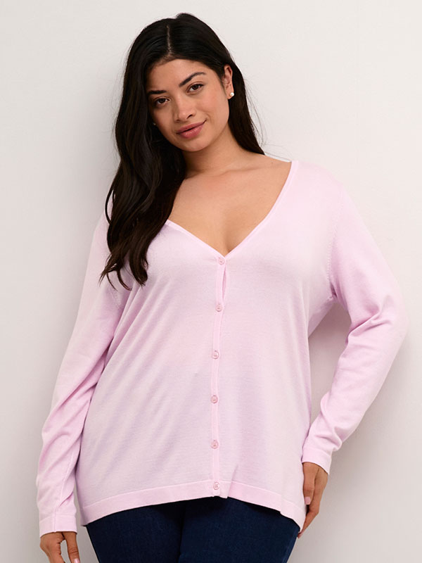 KCFARSIA - Plus Size Vest fra Kaffe Curve
