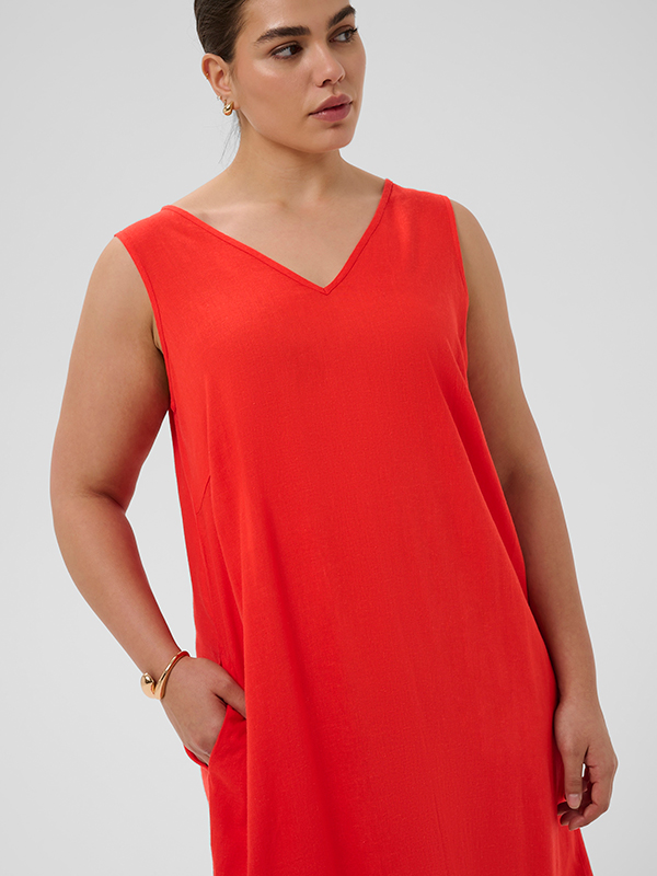 KCMILLE - Plus Size Jurk fra Kaffe Curve