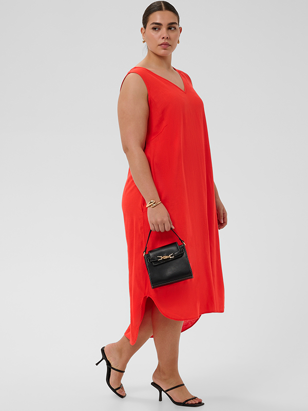 KCMILLE - Plus Size Jurk fra Kaffe Curve