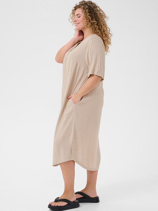 KCMILLE - Plus Size Jurk fra Kaffe Curve
