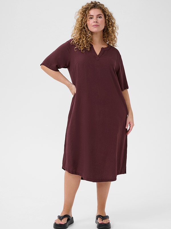 KCMILLE - Plus Size Jurk fra Kaffe Curve