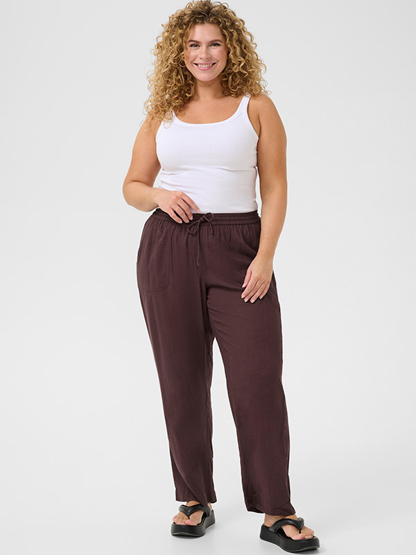 KCMILLE - Plus Size Broek fra Kaffe Curve