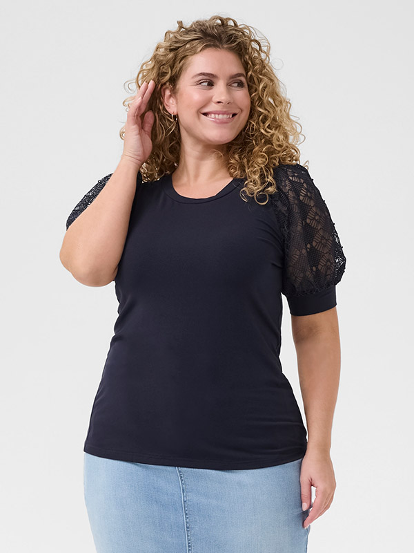 KCTANA - Plus Size Blouse fra Kaffe Curve