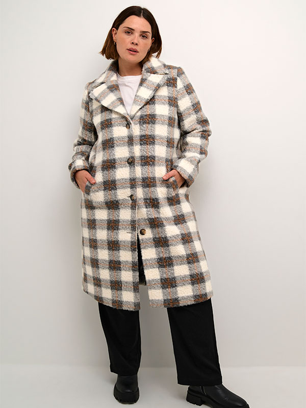 KCSALINA - Plus Size Jas fra Kaffe Curve
