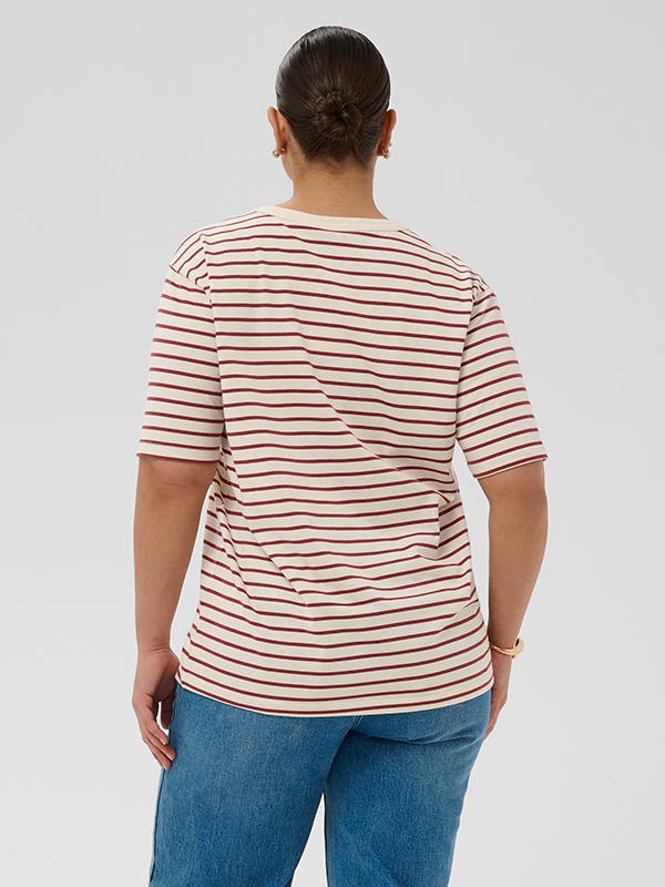 KCWINNI - Plus Size T-shirt fra Kaffe Curve