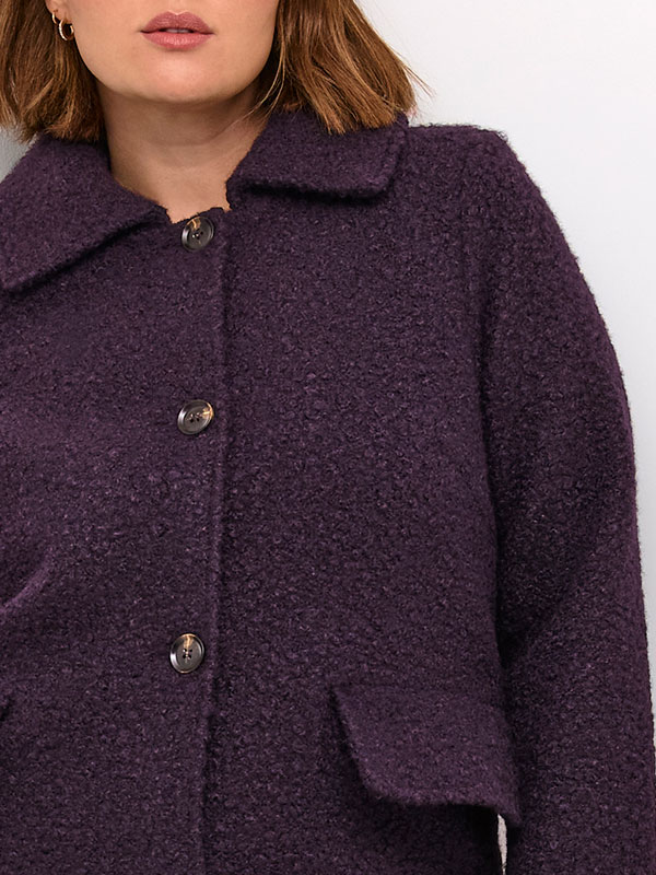 KCANNELENE - Plus Size Jas fra Kaffe Curve