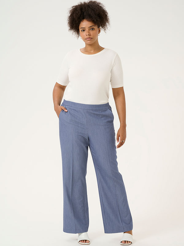 KCSAKIRA - Plus Size Broek fra Kaffe Curve