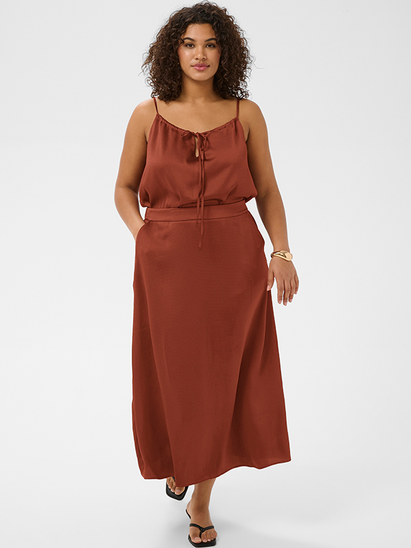 KCDINA - Plus Size Skirt fra Kaffe Curve