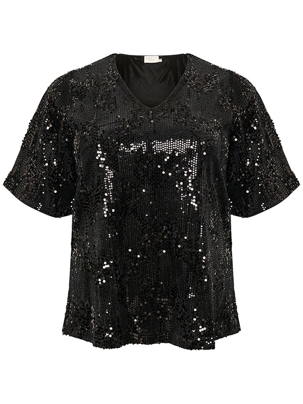 KCNICOLEEN - Plus Size Blouse fra Kaffe Curve