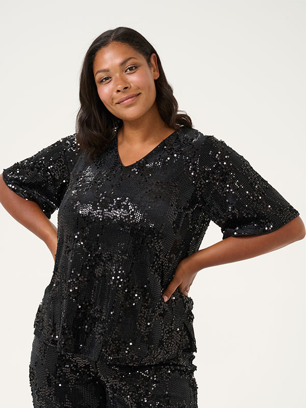 KCNICOLEEN - Plus Size Blouse fra Kaffe Curve