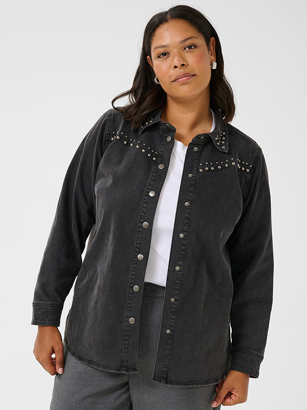 KCLOULA - Plus Size Jas fra Kaffe Curve