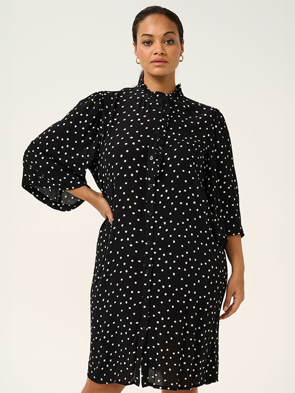 KCVILNA - Plus Size Jurk fra Kaffe Curve