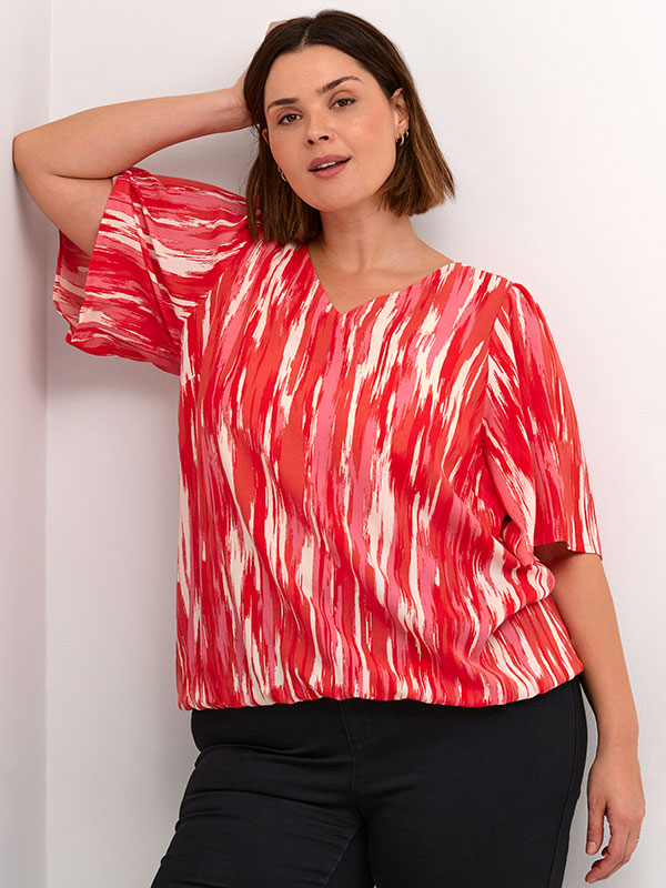 KCADRIANA - Plus Size Blouse fra Kaffe Curve