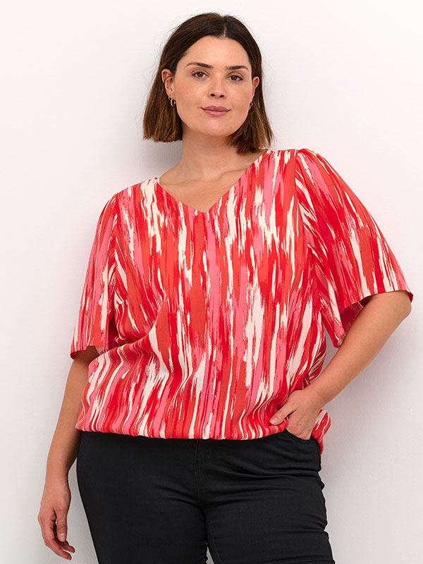 KCADRIANA - Plus Size Blouse fra Kaffe Curve