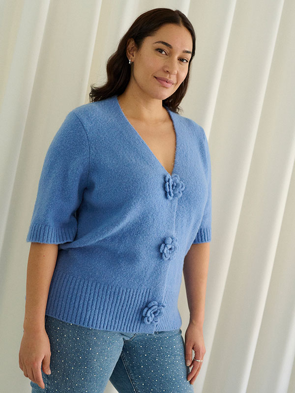 KCROSA - Plus Size Sweater fra Kaffe Curve
