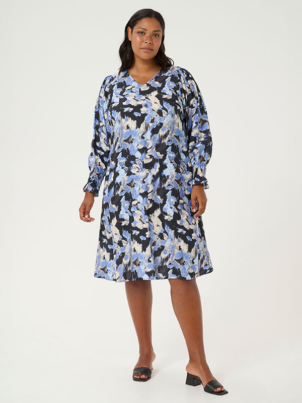 KCTORIA - Plus Size Jurk fra Kaffe Curve