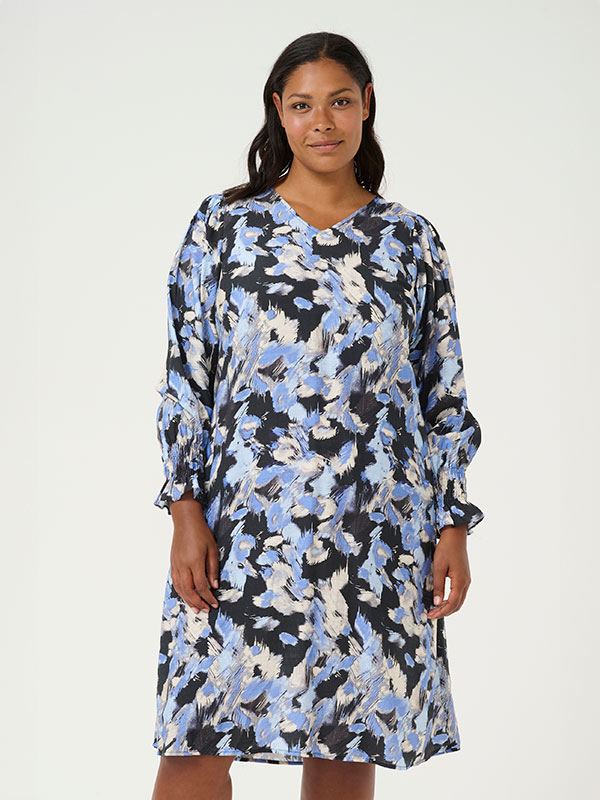 KCTORIA - Plus Size Jurk fra Kaffe Curve