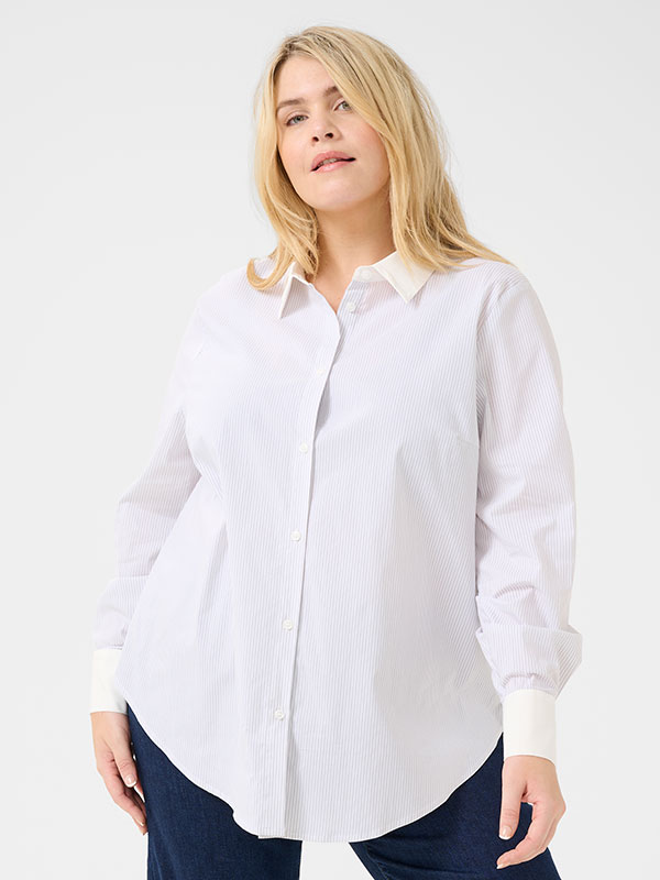 KCSUSIE - Plus Size Overhemd fra Kaffe Curve