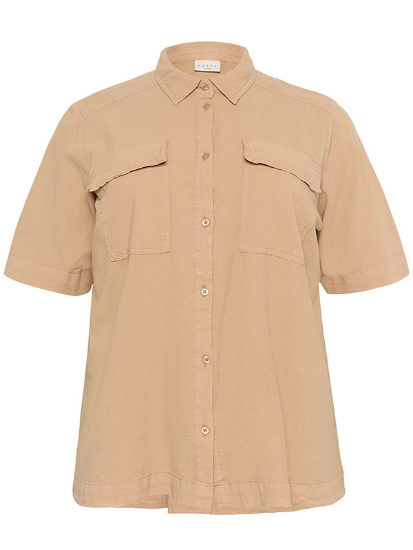 KCNANA - Plus Size Overhemd fra Kaffe Curve