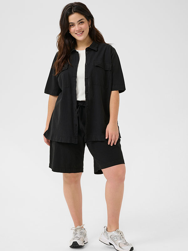 KCNANA - Plus Size Overhemd fra Kaffe Curve
