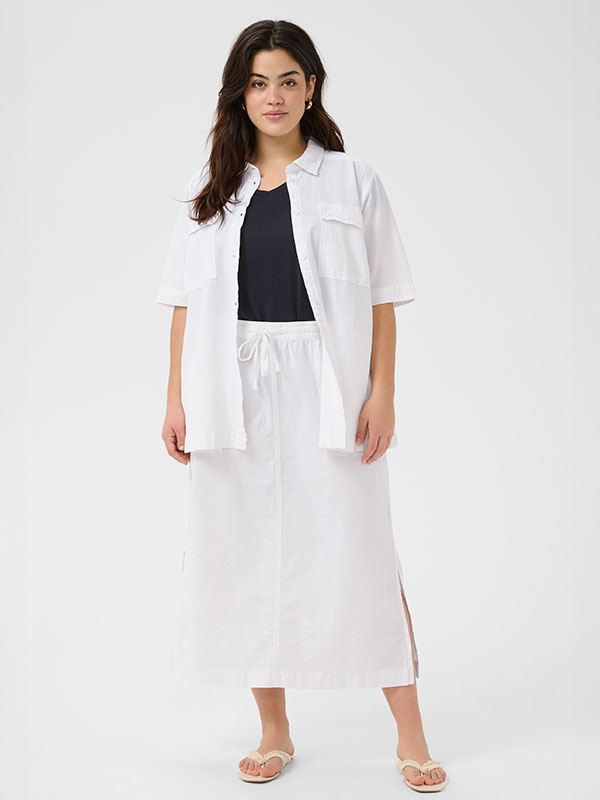 KCNANA - Plus Size Overhemd fra Kaffe Curve