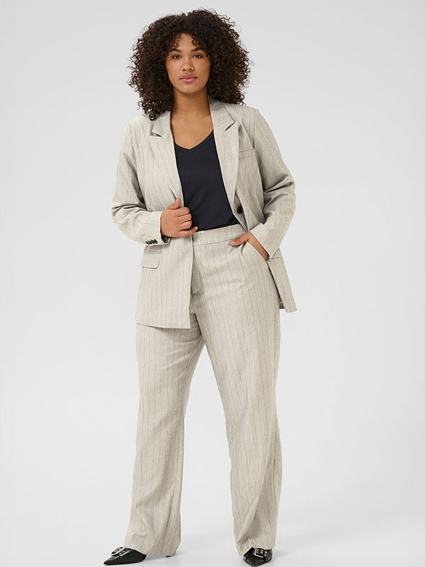 KCKAJA - Plus Size Blazer fra Kaffe Curve