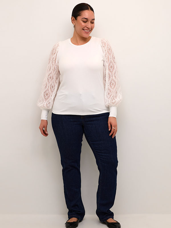 KCNIOMA - Plus Size Blouse fra Kaffe Curve