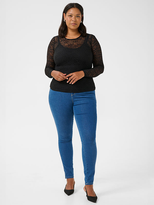 KCLINIA - Plus Size Blouse fra Kaffe Curve
