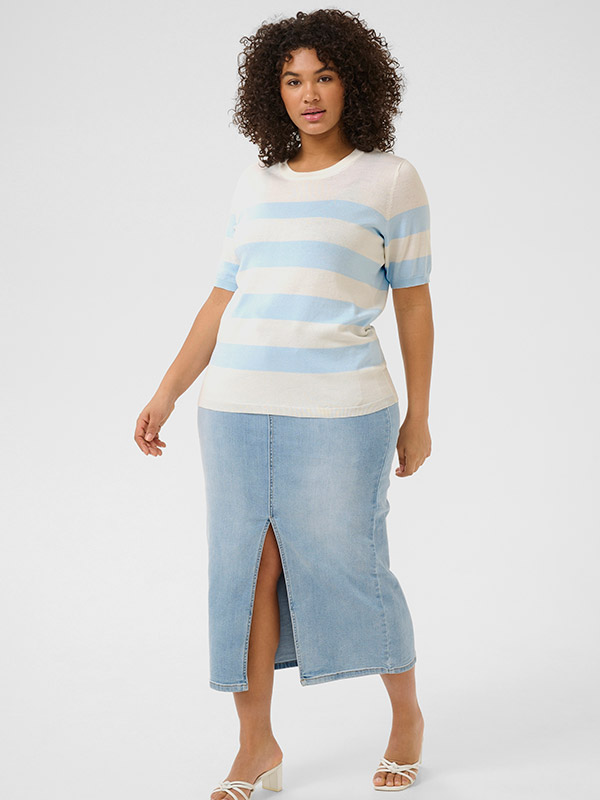 KCLIZZY - Plus Size T-shirt fra Kaffe Curve