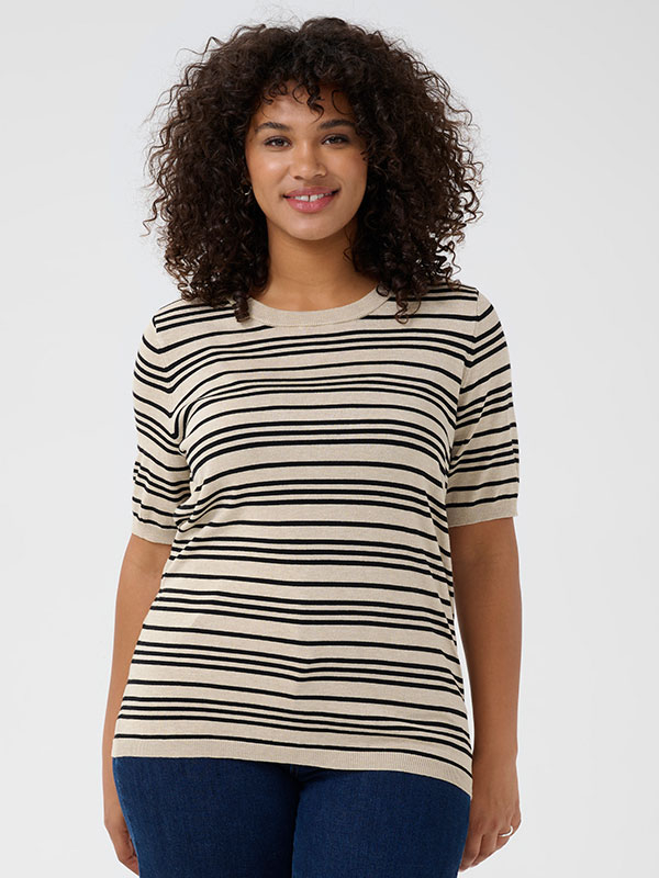KCLIZZY - Plus Size T-shirt fra Kaffe Curve