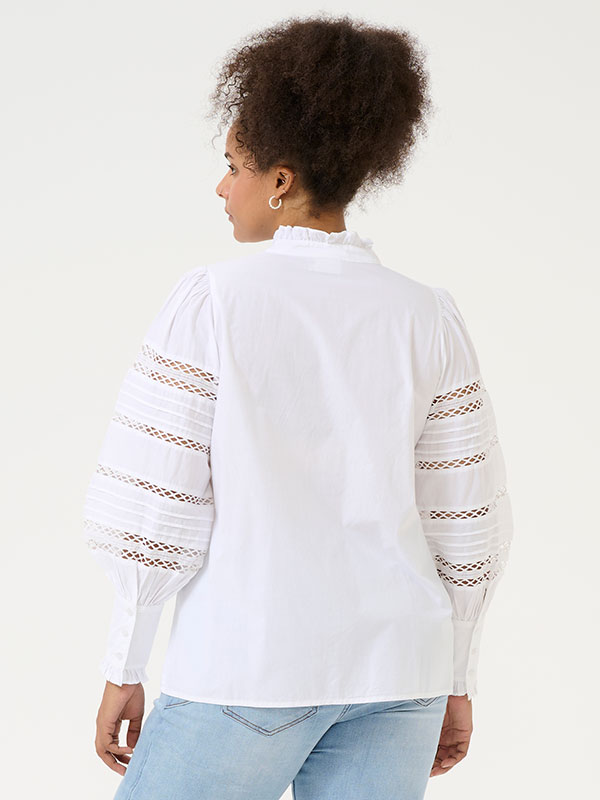 KCWILLA - Plus Size Overhemd fra Kaffe Curve