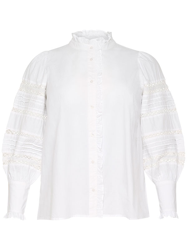 KCWILLA - Plus Size Overhemd fra Kaffe Curve