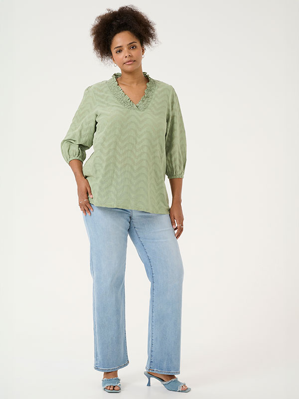 KCVITANA - Plus Size Blouse fra Kaffe Curve