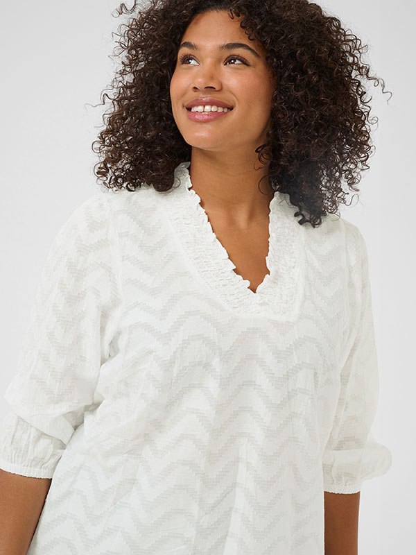 KCVITANA - Plus Size Blouse fra Kaffe Curve